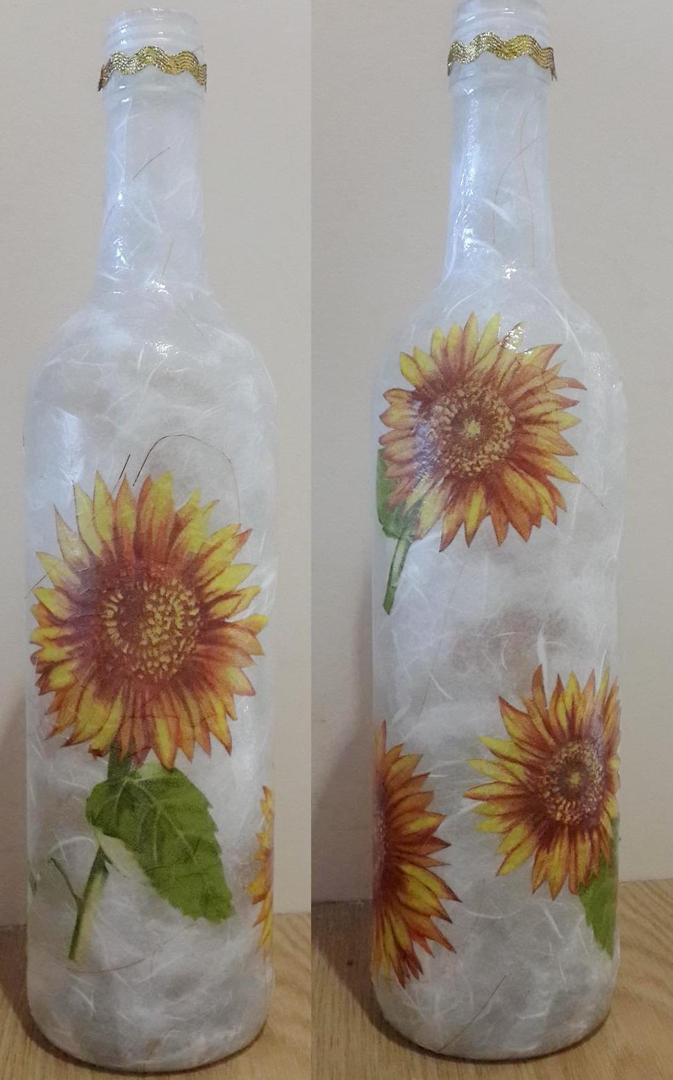 Sunflower bottle