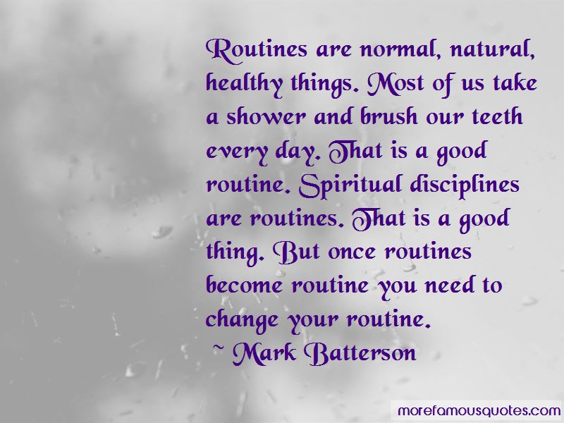 quotes-about-good-routine